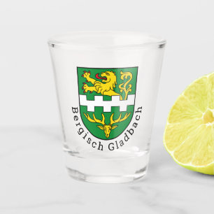 Coat of Arms of Bergisch Gladbach, Germany Shot Glass