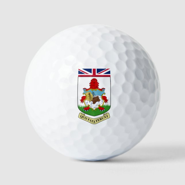 Coat of Arms of Bermuda Golf Balls (Front)
