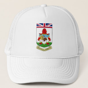 Coat of Arms of Bermuda Trucker Hat