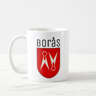 Coat of Arms of Borås, Sweden Coffee Mug