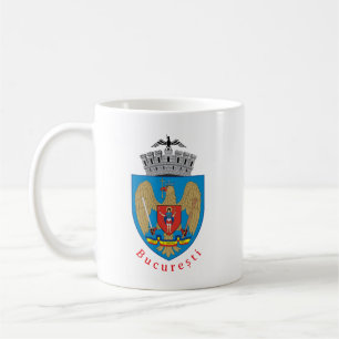 Coat of Arms of Bucharest, Romania Coffee Mug