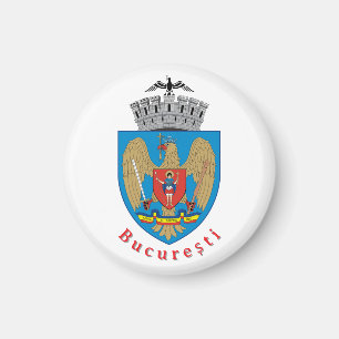 Coat of Arms of Bucharest, Romania Magnet