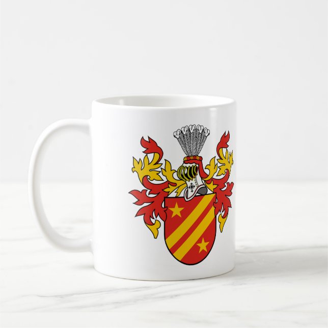 Coat Of Arms Of Buonaparte Coffee Mug (Left)