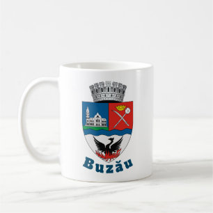 Coat of Arms of Buzău, Romania Coffee Mug