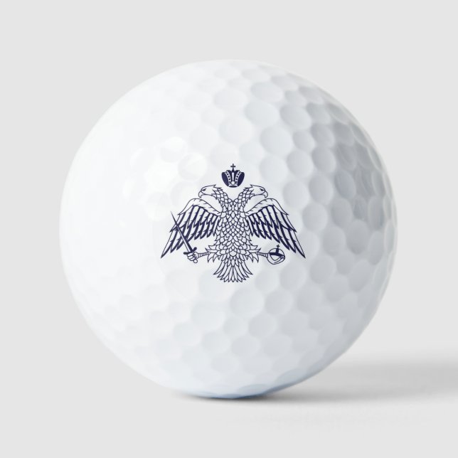 Coat of arms of Byzantine  Golf Balls (Front)