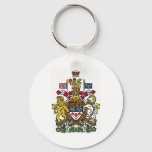 Coat of Arms of Canada Key Ring