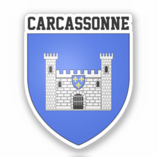 Coat of Arms of Carcassonne - FRANCE