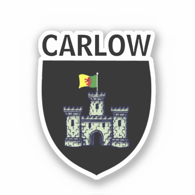 Coat of Arms of Carlow (town), Republic of Ireland (Front)
