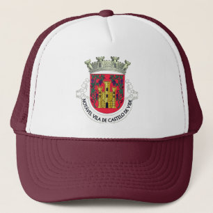 Coat of Arms of Castelo de Vide, Portugal Trucker Hat
