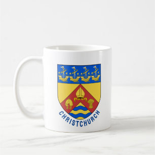 Coat of arms of Christchurch, New Zealand Coffee Mug