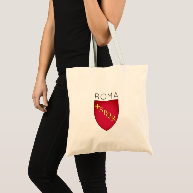 Coat of Arms of city of Rome, Italy Tote Bag (Front (Product))