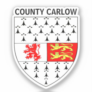Coat of Arms of County Carlow, Republic of Ireland