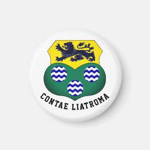Coat of Arms of County Leitrim, Ireland Magnet