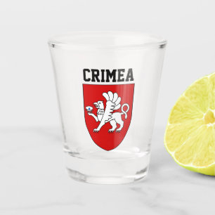 Coat of Arms of Crimea Shot Glass