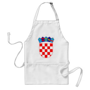 Coat of arms of Croatia, Croatian Emblem, Hrvatska Standard Apron