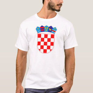 Coat of arms of Croatia, Croatian Emblem, Hrvatska T-Shirt