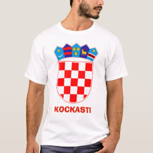 Coat of Arms of Croatia Kockasti T-Shirt