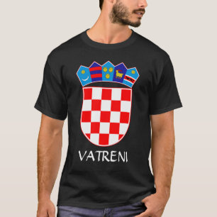 Coat of Arms of Croatia Vatreni T-Shirt