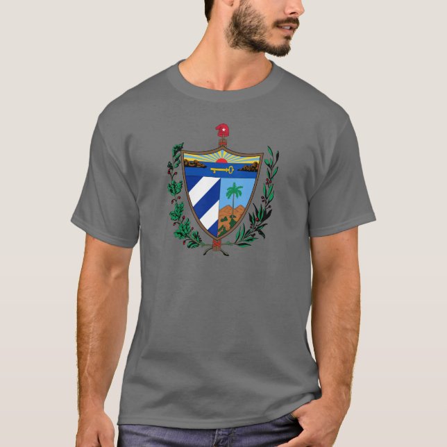 Coat of arms of Cuba T-Shirt (Front)