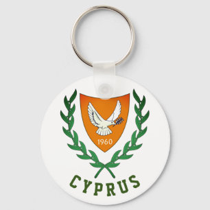 Coat of Arms of CYPRUS Key Ring