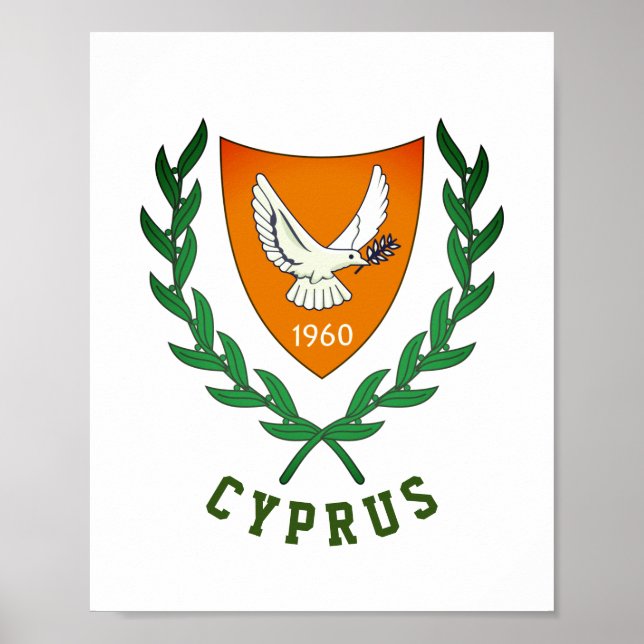 Coat of Arms of CYPRUS Poster (Front)