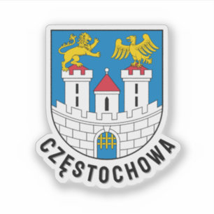 Coat of Arms of Częstochowa, Poland