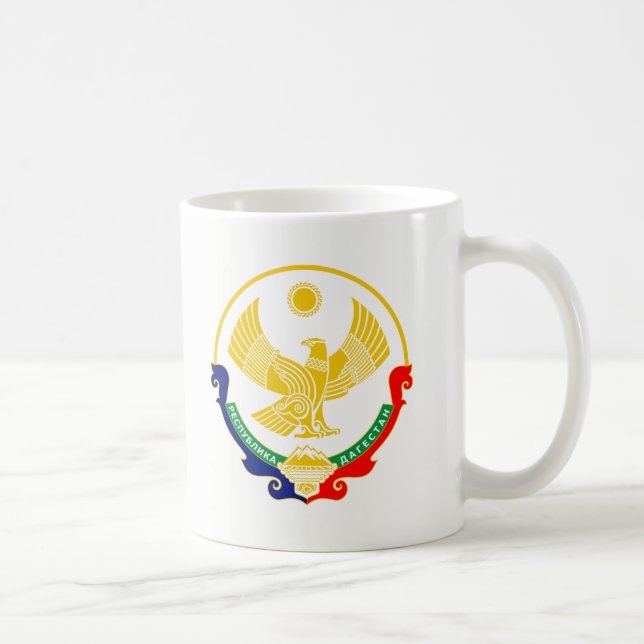 Coat of arms of Dagestan Coffee Mug (Right)