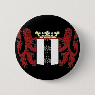 Coat of arms of Delft 6 Cm Round Badge