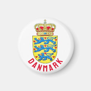 Coat of Arms of Denmark Magnet