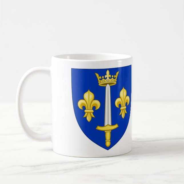 Coat Of Arms Of Domrémy La Pucelle Coffee Mug (Left)