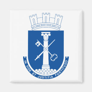 Coat of Arms of Drammen, Norway Magnet
