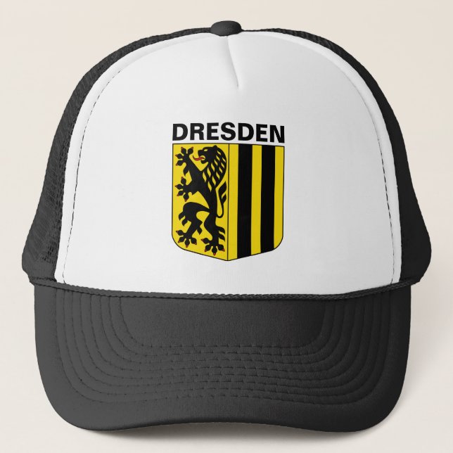 Coat of Arms of Dresden, Germany Trucker Hat (Front)