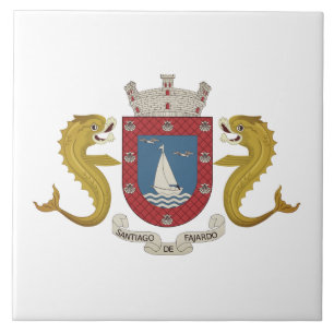 Coat of Arms of Fajardo - PUERTO RICO Tile