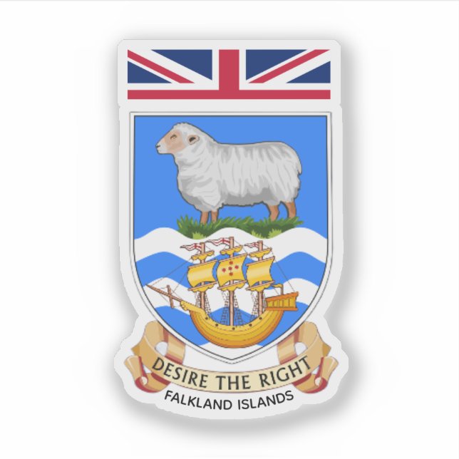 Coat of Arms of Falkland Islands (Front)