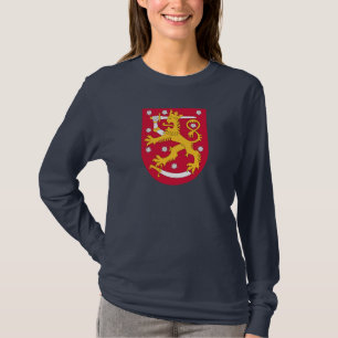Coat of Arms of Finland Long Sleeve T-Shirt