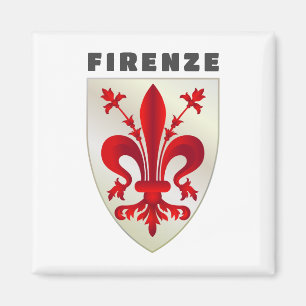 Coat of Arms of Firenze  Magnet