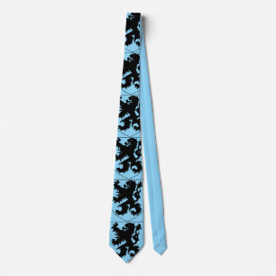 Coat of Arms of Flanders Tie