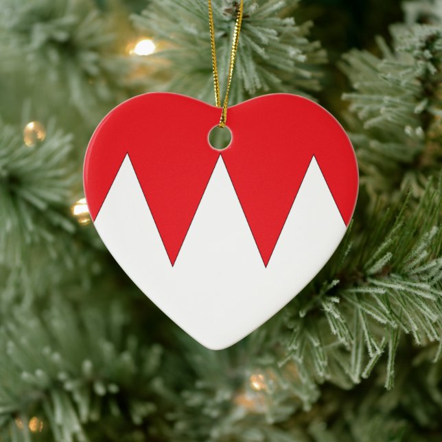 Coat of arms of Franconia, Germany Ceramic Tree Decoration (Tree)