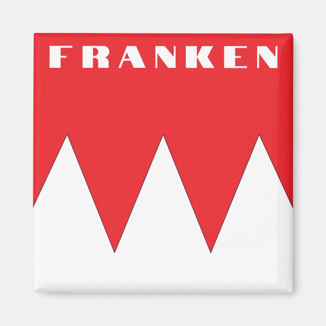 Coat of arms of Franconia, Germany Magnet (Front)