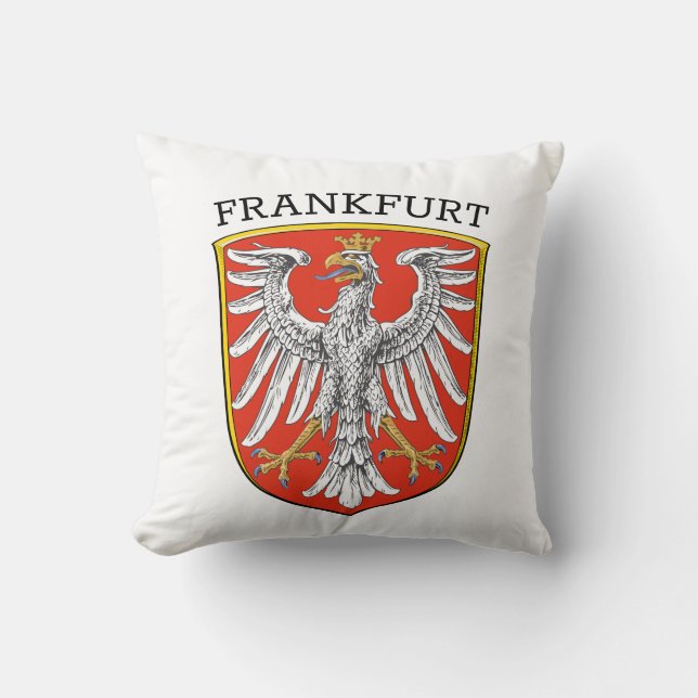 Coat of Arms of Frankfurt - GERMANY Cushion (Front)