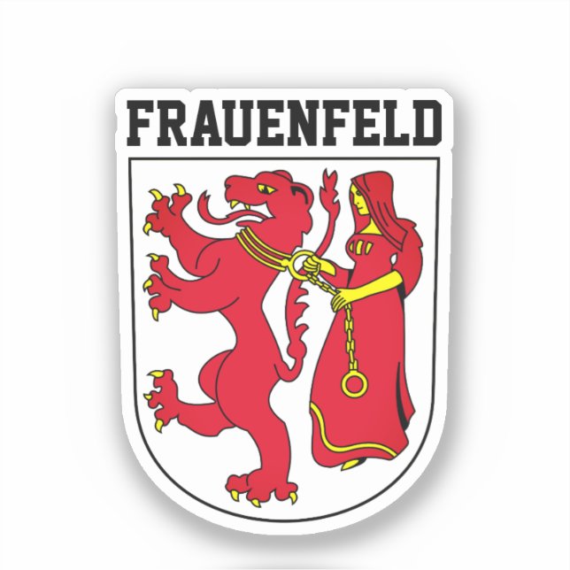 Coat of Arms of Frauenfeld, Switzerland (Front)