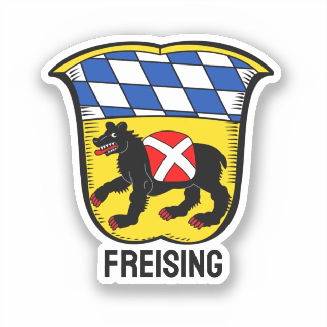 Coat of Arms of Freising, Germany (Front)