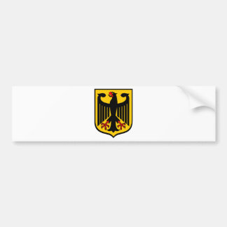 Coat of Arms of Germany. Bumper Sticker