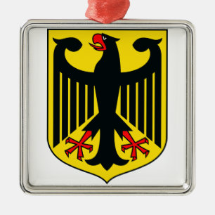 Coat of arms of Germany Metal Tree Decoration