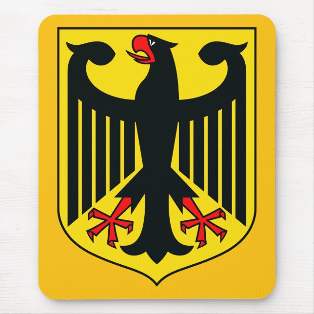 Coat of arms of Germany Mouse Mat (Front)