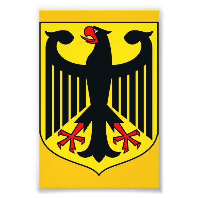 Coat of arms of Germany Photo Print (Front)