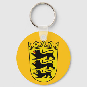 Coat of arms of Germany state Baden-Wurttemberg Key Ring