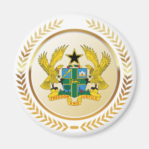 Coat of Arms of Ghana Magnet