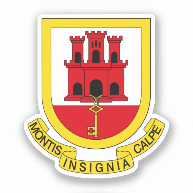 Coat of Arms of Gibraltar (Front)