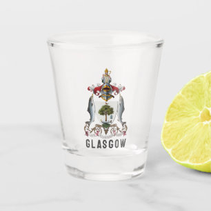 Coat of Arms of Glasgow, SCOTLAND Shot Glass